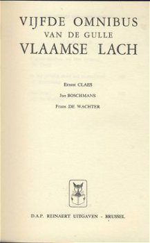 GULLE VLAAMSE LACH**1. E.CLAES+2.JAN BOSCHMANS3.DE WACHTER - 3