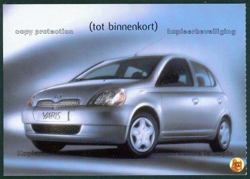 ALLERLEI Tot binnenkort - Toyota Yaris - 1