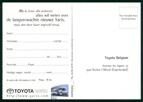 ALLERLEI Tot binnenkort - Toyota Yaris - 2