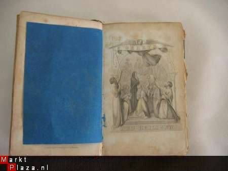 Antiek kerkboek Gebete der Heiligen, uit 1853. - 3