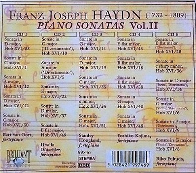 5-CD HAYDN - Piano Sonatas - 1