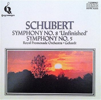 CD Schubert Symphony no.8 'unfinished' - Symphony no.5 - 1