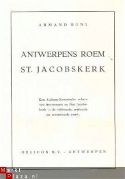 ST. JACOBSKERK*15+16+17*ANTWERPS ROEM*ARMAND BONI**HELICON - 2