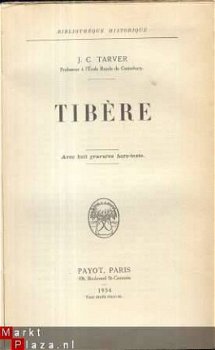 J. C. TARVER **TIBERE** 1934 ** PAYOT PARIS ** - 2