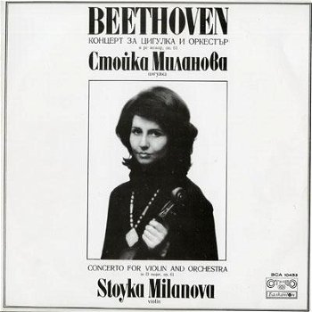 LP - Beethoven - Stoyka Milanova, viool - 0