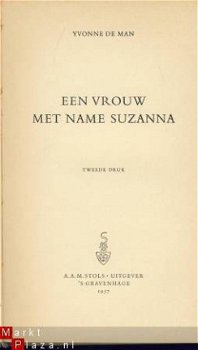 YVONNE DE MAN**EEN VROUW MET NAME SUZANNA** - 2