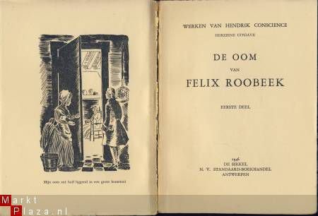 HENDRIK CONSCIENCE**DE OOM VAN FELIX ROOBEEK**EERSTE+TWEEDED - 2