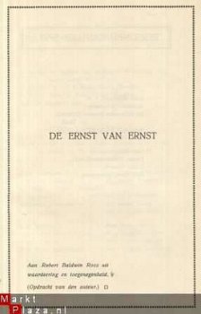 OSCAR WILDE**DE ERNST VAN ERNST1918THE IMPORTANCE OF THE EAR - 4