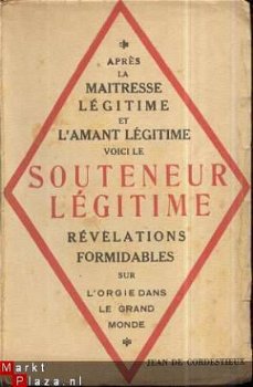 LA MAITRESSE LEGITIME**L AMANT LEGITIME+SOUTENEUR LEGITIME** - 1