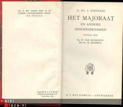 E. TH. A. HOFFMANN**HET MAJORAAT**EN ANDERE GESCHIEDENISSEN - 3