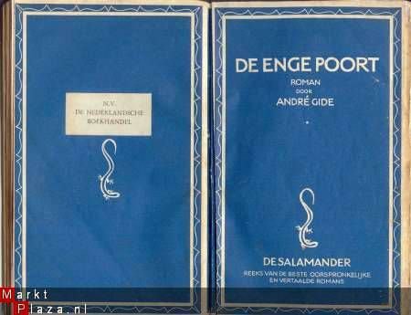 ANDRE GIDE**DE ENGE POORT**NEDERLANDSCHE BOEKH**SALAMANDER** - 2