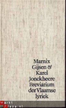 BREVIARIUM DER VLAAMSE LYRIEK*MARNIX GIJSEN+KAREL JONCKHEERE - 1