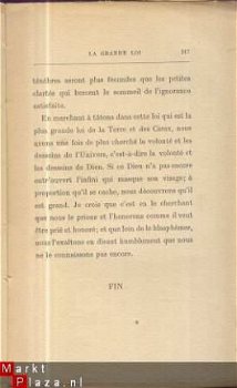 MAURICE MAETERLINCK**LA GRANDE LOI**MAURICE MAETERLINCK - 5