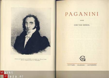 COR VAN BERKEL**PAGANINI**COMPONISTEN SERIE GOTTMER - 2