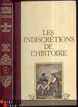 DOCTEUR CABANES***LES INDISCRETIONS DE L' HISTOIRE** - 1