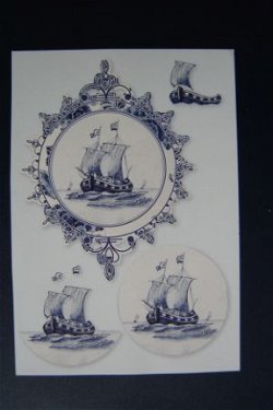 0043. Knipvelletje Zeilboot
