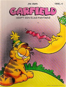 Garfield Heeft een rijke fantasie A4 album deel 4