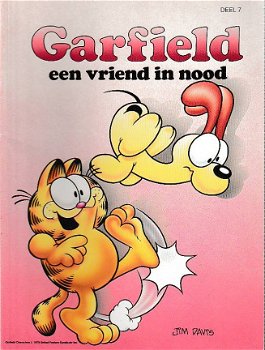Garfield Een vriend in nood A4 album deel 7 - 1