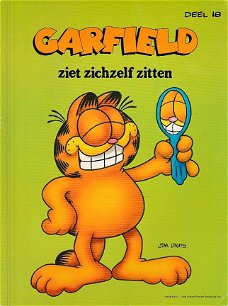 Garfield Ziet zichzelf zitten A4 album deel 18