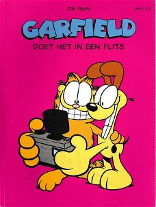 Garfield Doet het in een flits A4 album deel 102
