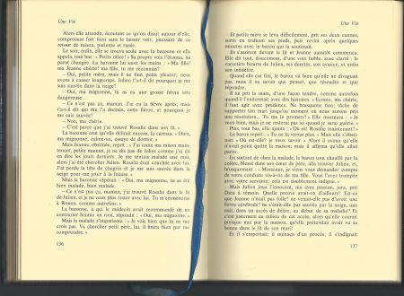 GUY DE MAUPASSANT**UNE VIE**LE TRESOR DES LETTRES FRANCAISES - 4