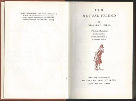 CHARLES DICKENS**OUR MUTUAL FRIEND**E. SALTER-DAVIES**HARDCO - 4