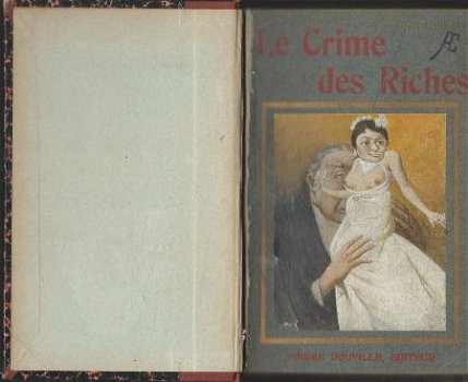 JEAN LORRAIN**LE CRIME DES RICHES**1905**RELIURE*P.DOUVILLE* - 3