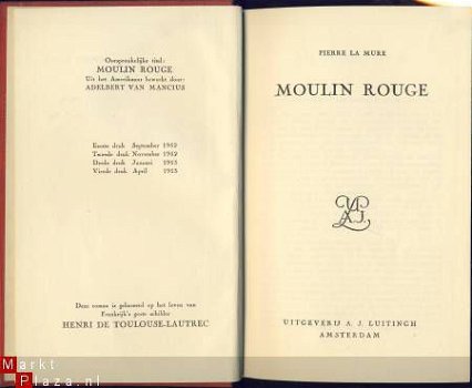 PIERRE LAMURE**MOULIN ROUGE**TOULOUSE LAUTREC-BIOGRAFIE - 2