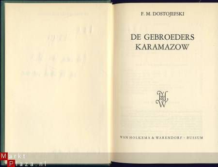 F.M. DOSTOJEFSKI**DE GEBROEDERS KARAMAZOW**DR. A. KOSLOF** - 2