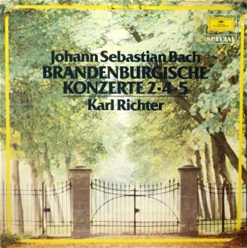 LP - Bach - Brandenburgische Konzerte 2·4·5 - 0