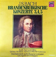 Bach - Brandenburgische Konzerte 3,4,5