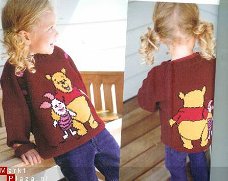 briepatroon 927 trui winnie the pooh