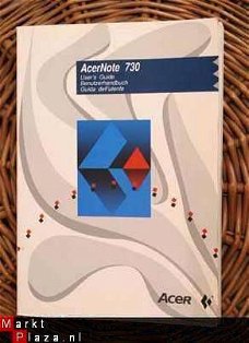 Acernote 730, user's guide