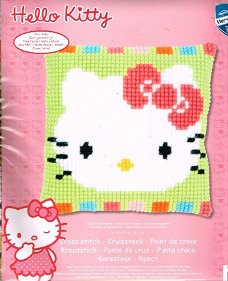 HELLO KITTY VOORBEDRUKT (KINDER) BORDUURPAKKET (KUSSEN) 153796