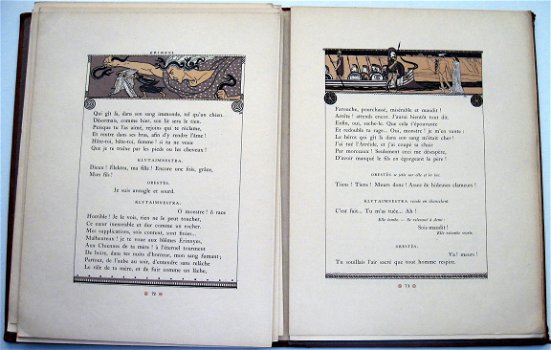 Les Erinnyes 1912 Leconte de Lisle 1/150 ex. Leroux (ill.) - 7