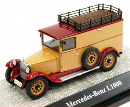 1:43 Mercedes L1000 Express bruin bestelwagen 1929 Premium classixxs - 1