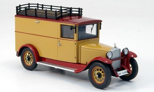 1:43 Mercedes L1000 Express bruin bestelwagen 1929 Premium classixxs - 2