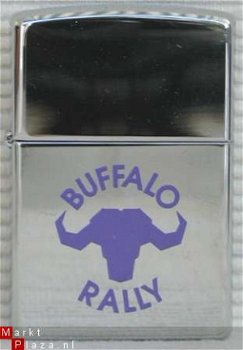 Zippo Aansteker HP Chrome Buffalo Rally 1999 NIEUW G47 - 1