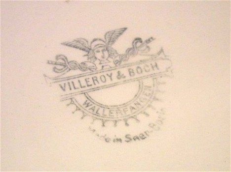 Brocante lampetschaal Villeroy & Boch - 6