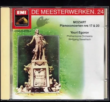 CD - Mozart - pianoconcerten - Youri Egorov - 0