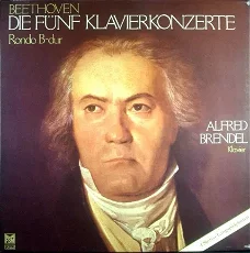 4-LP - Beethoven - Die fünf Klavierkonzerte - Alfred Brendel