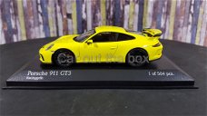 Porsche 911 GT3 2016 geel 1:43 Minichamps