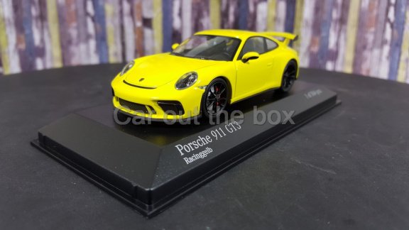 Porsche 911 GT3 2016 geel 1:43 Minichamps - 2