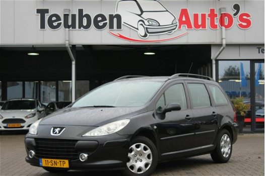 Peugeot 307 Break - 1.6 HDI XS Euro 4 airco, radio cd speler, cruise control, trekhaak - 1