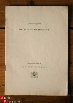 Leonard Roggeveen – De kleine Marioleine - 1
