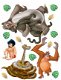 Jungle Book VLIES behang, Junglebook behang *Muurdeco4kids - 5 - Thumbnail