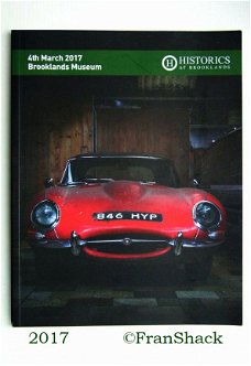 [2017] Auction 4thMarch 2017, Catalogue, Historics at Brooklands