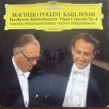 LP - Beethoven - Maurizio Pollini, piano - Karl Böhm, Wiener Philharmoniker - 0