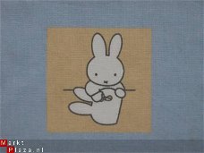 ** Quilt block / knutsellapje Nijntje (beige7)