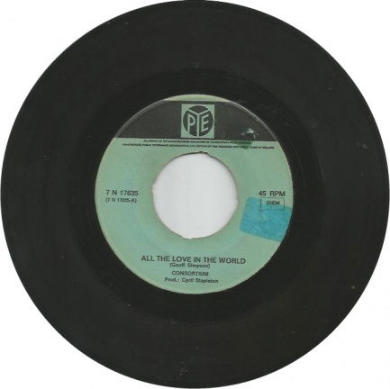 Consortium : All The Love In The World (1969) - nr. 1